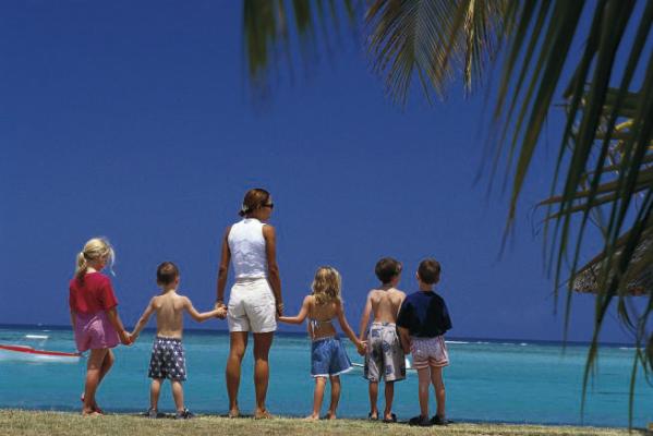 With Kids on the Beach